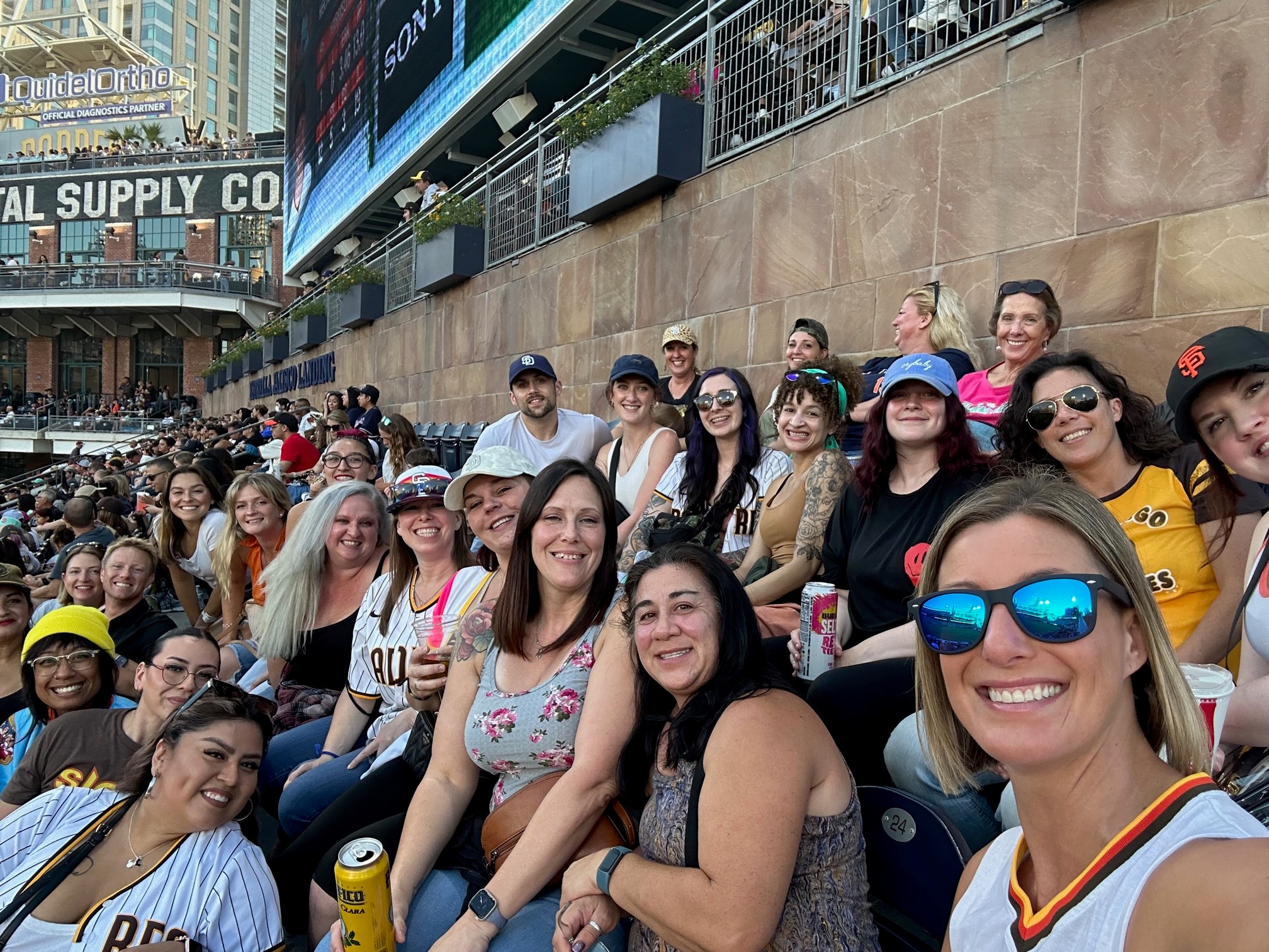 Team Bonding Event at Padre Game